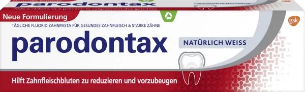 Parodontax Natürlich Weiss Zahnpasta 1