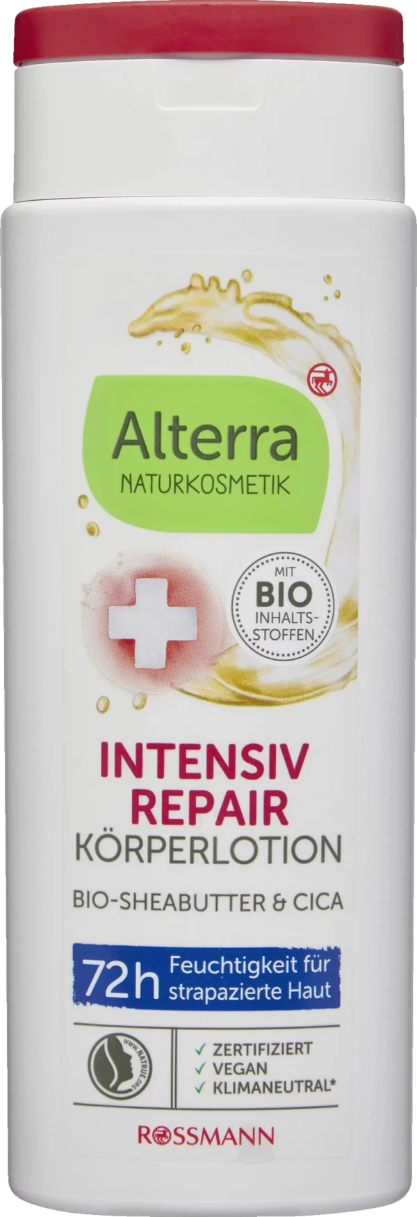 Alterra NATURKOSMETIK Intensiv Repair Körperlotion Bio-Sheabutter & Cica 1