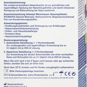 Tetesept Meerwasser Nasendusche 9