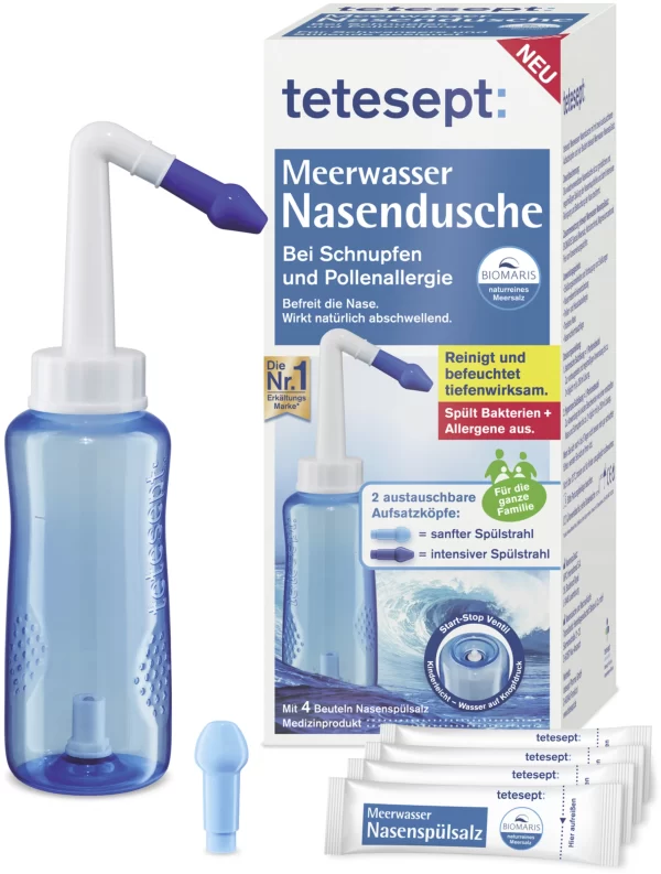 Tetesept Meerwasser Nasendusche 6