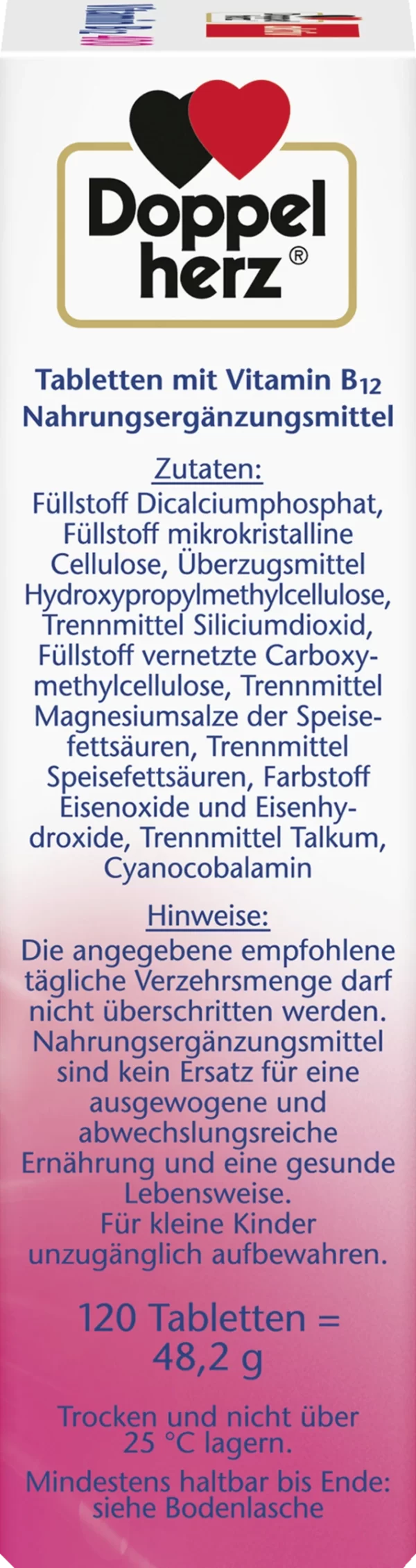 Doppelherz Aktiv Vitamin B12 Mini-Tabletten 3