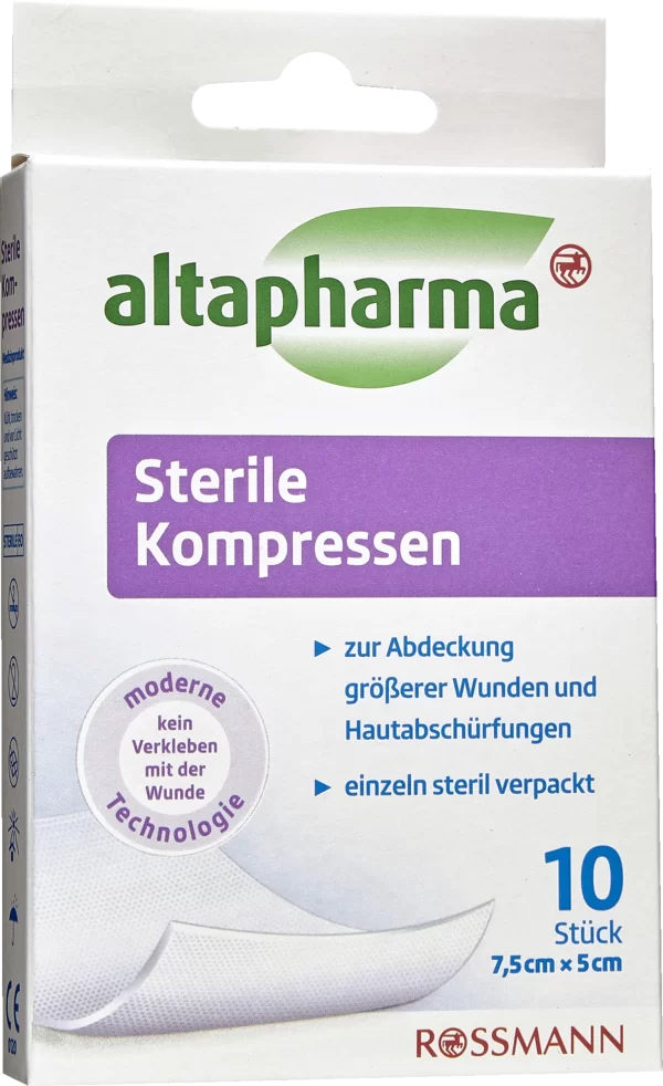 Altapharma Sterile Kompressen 1