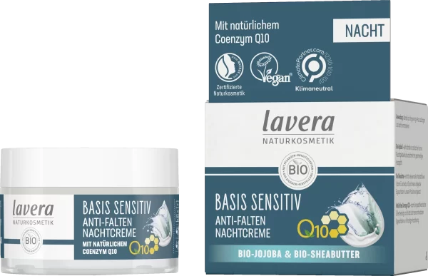Lavera Basis Sensitiv Anti-Falten Nachtcreme 5