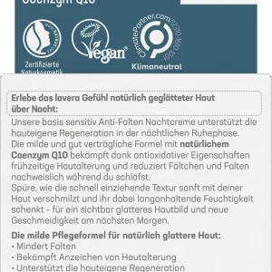Lavera Basis Sensitiv Anti-Falten Nachtcreme 10