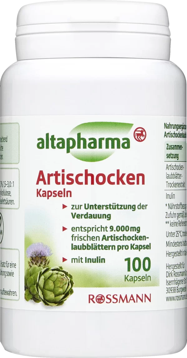 Altapharma Artischocken Kapseln 6