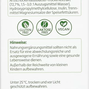 Altapharma Artischocken Kapseln 12