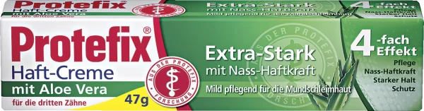 Protefix Haft-Creme Extra-Stark Mit Aloe Vera 1