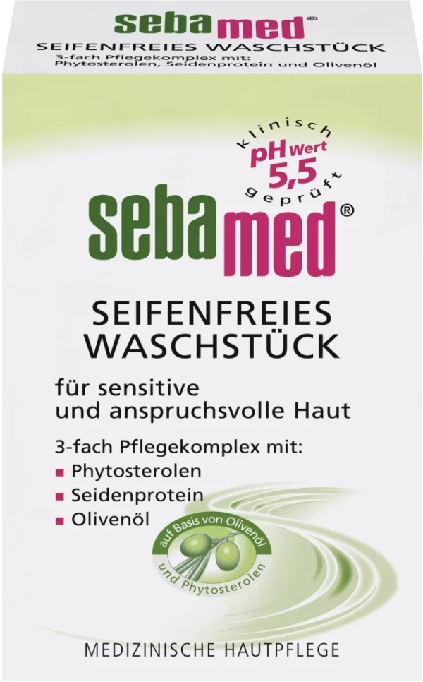 Sebamed Seifenfreies Waschstück 1