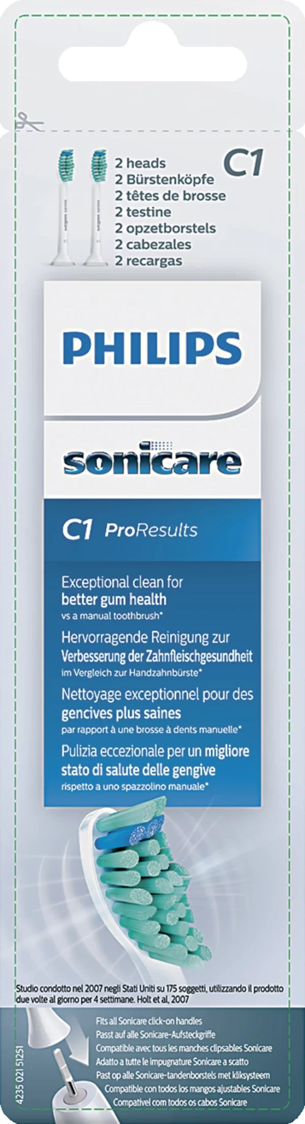 Philips Sonicare ProResults Aufsteckbürsten Standard 1