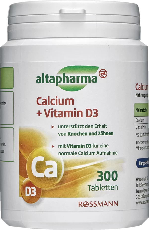 Altapharma Calcium 1000 + Vitamin D3 6