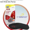 Scholl In-Balance 3/4 Einlagen Bei Schmerzen Von Knie Bis Ferse Größe 37 – 39,5 16