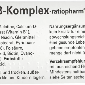 Ratiopharm Vitamin B-Komplex 12