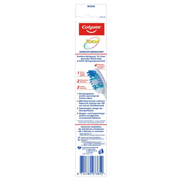 Colgate® Total Rundum-Reinigung Zahnbürste 4