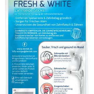 DenTek Fresh & White Zahnseide-Sticks 6