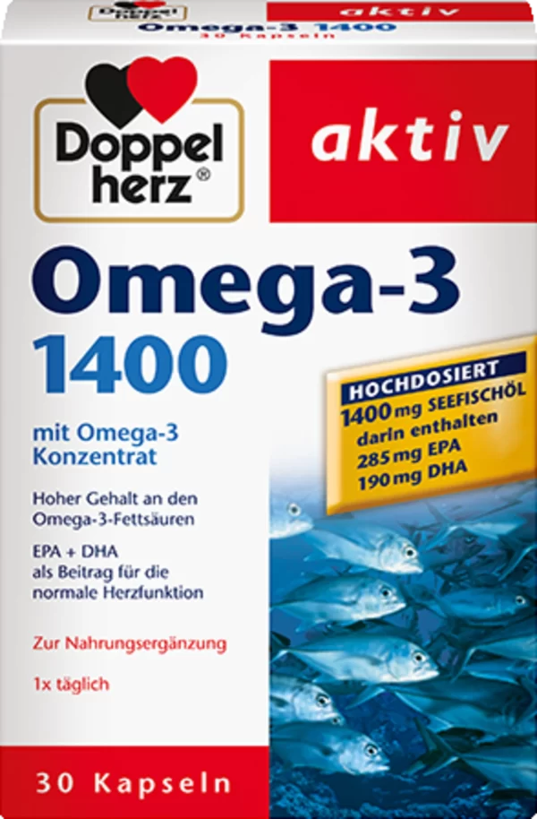 Doppelherz Aktiv Omega-3 1400 1