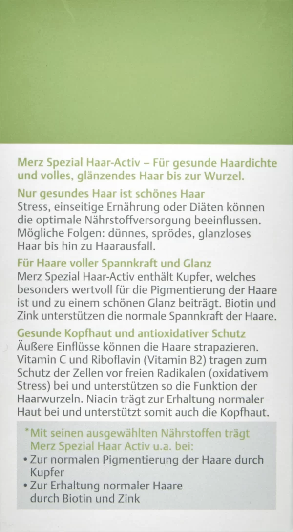 Merz Spezial Haar-Activ Dragees 5