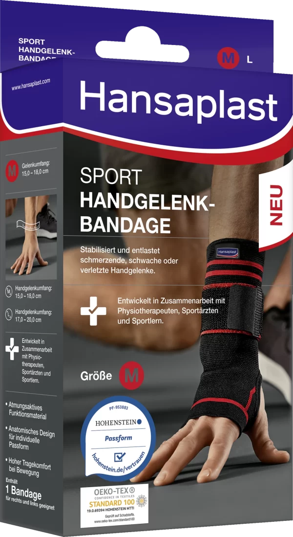 HANSAPLAST Sport Handgelenk-Bandage Gr. M 1