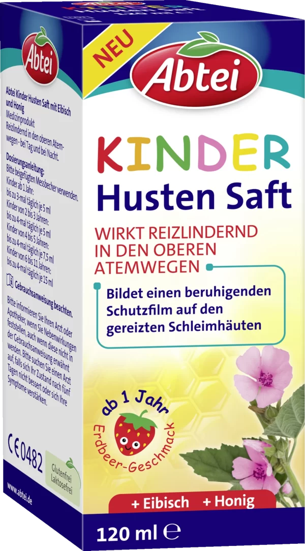 Abtei Kinder Husten Saft Eibisch Und Honig 1
