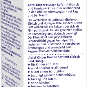 Abtei Kinder Husten Saft Eibisch Und Honig 12