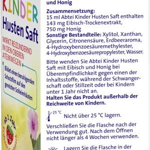 Abtei Kinder Husten Saft Eibisch Und Honig 8