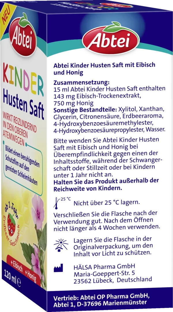 Abtei Kinder Husten Saft Eibisch Und Honig 3