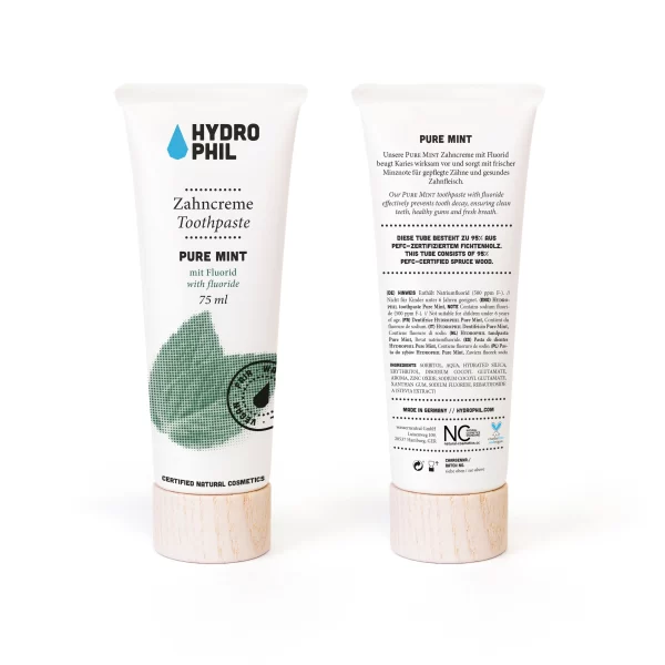 HYDROPHIL Zahncreme Pure Mint 4
