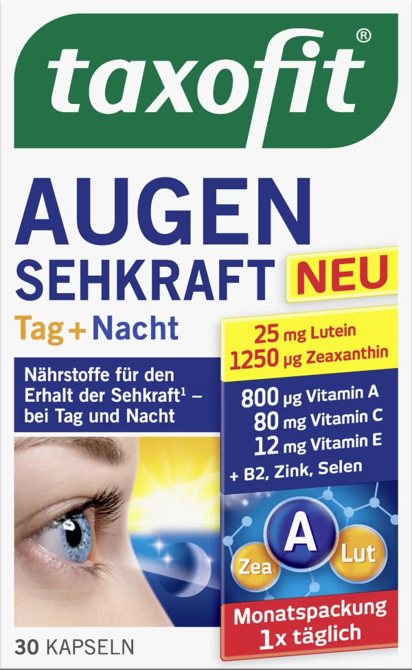 Taxofit Augen Sehkraft Tag+Nacht Kapseln 1