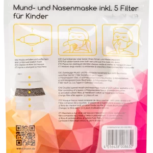Osann Mund-und-Nasenmaske Kind Kaktus Inkl. Filter 14