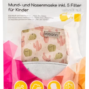 Osann Mund-und-Nasenmaske Kind Kaktus Inkl. Filter 16