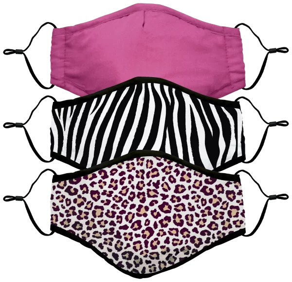 3-tlg.-Set Gesichtsmasken Mund-Nasenschutz 1