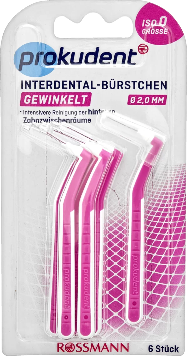 Prokudent Gewinkelten Interdental-Bürstchen ISO 0 1