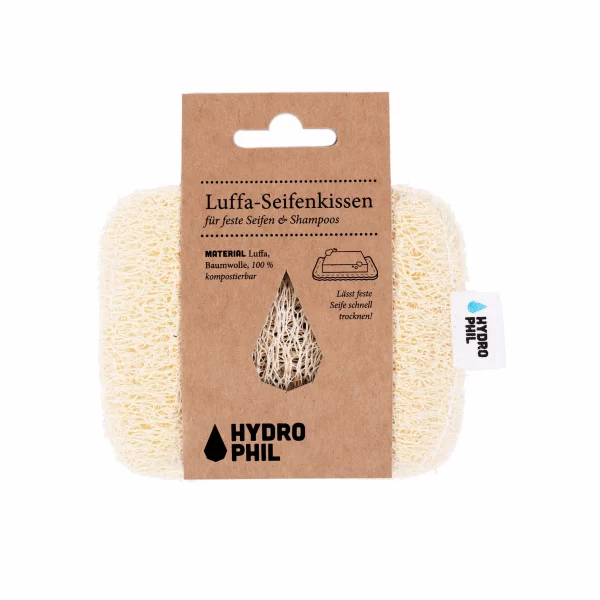 HYDROPHIL Luffa-Seifenkissen 1