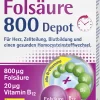 Tetesept Folsäure 800 Depot Mini-Tabletten 10