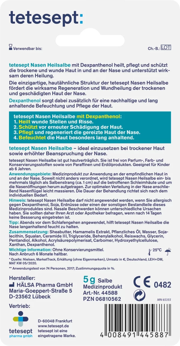 Tetesept Nasen Heilsalbe 3
