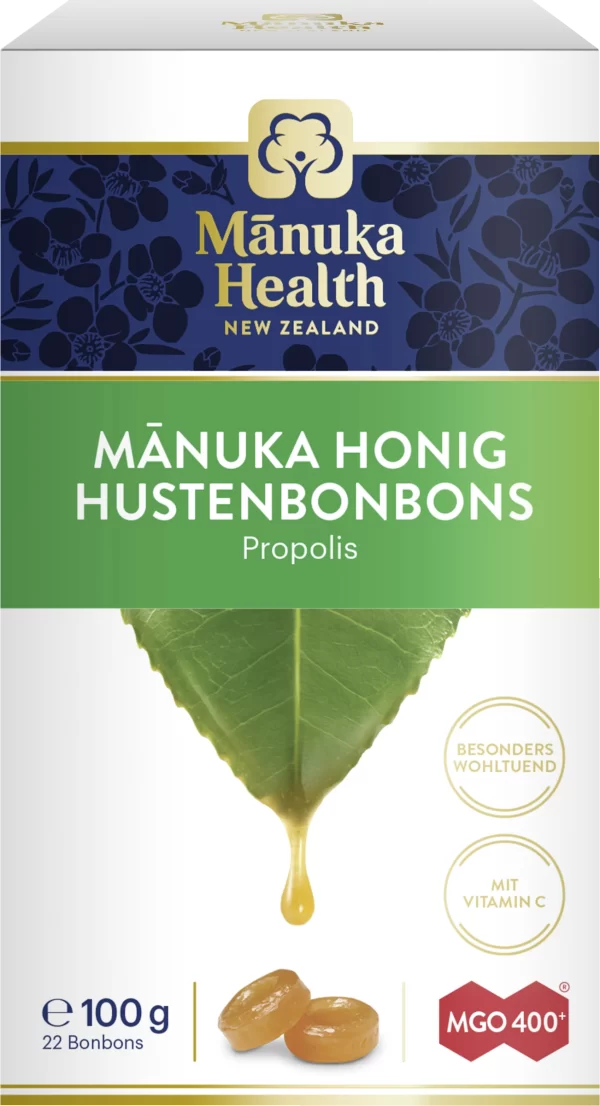 Manuka Health Manuka Honig Hustenbonbons MGO 400+ Mit Der Kraft Reiner Propolis 1