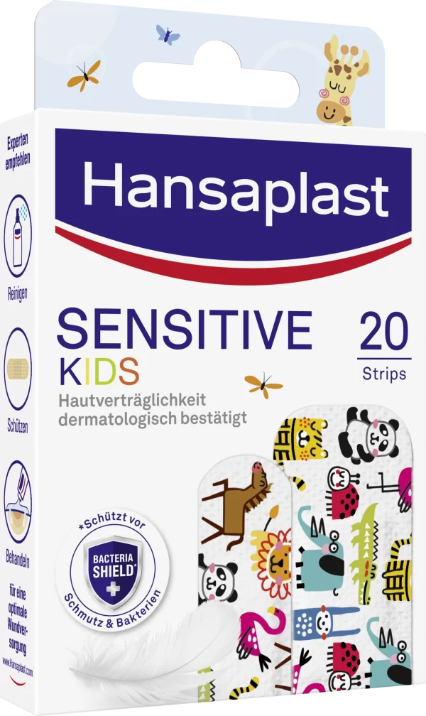 HANSAPLAST Sensitive Kids Pflaster 1