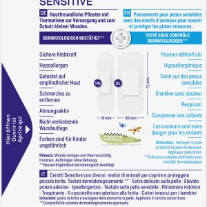 HANSAPLAST Sensitive Kids Pflaster 6