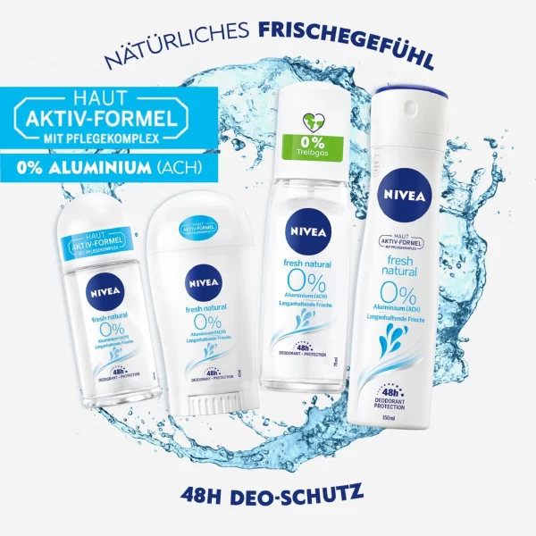 NIVEA Deodorant Zerstäuber Fresh Natural 5