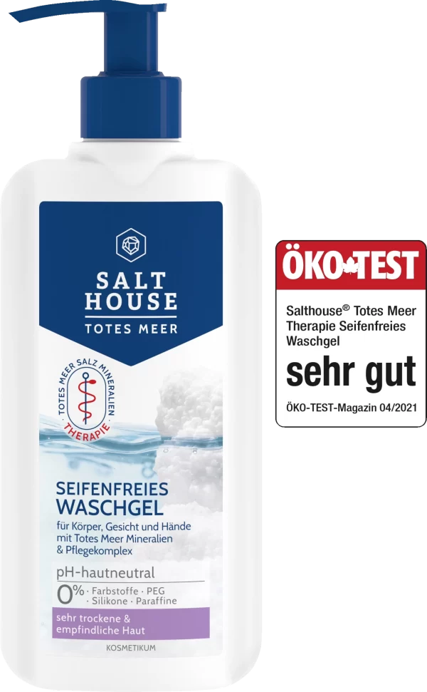 Salthouse Totes Meer Therapie Seifenfreies Waschgel 1