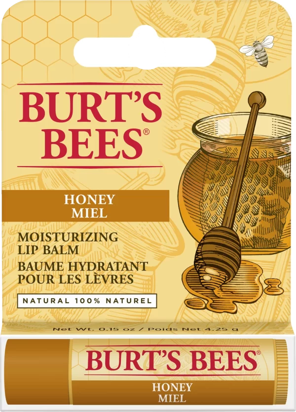 Burt’s Bees Lippenpflege Lip Balm Honey 1