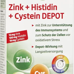 Altapharma Zink + Histidin + Cystein Depot Tabletten 13