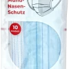 Medizinischer Mund-Nasen-Schutz, Blau 11