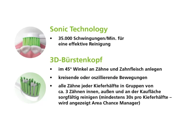 ApaCare Sonic 3D Sensitiv Bürstenköpfe 3