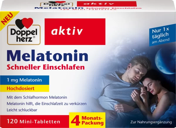 Doppelherz Aktiv Melatonin Tabletten 1