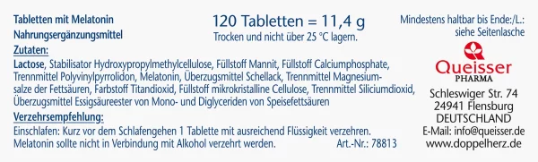 Doppelherz Aktiv Melatonin Tabletten 3