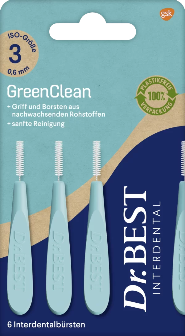 Dr.BEST GreenClean Interdentalbürsten Gr. 3 1