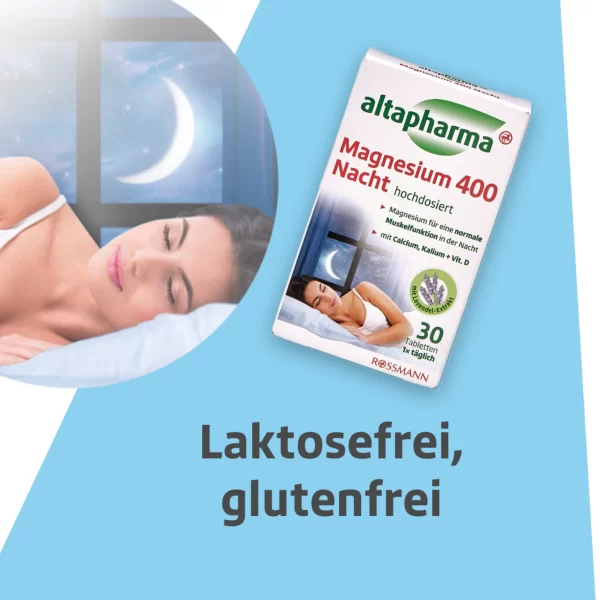 Altapharma Magnesium 400 Nacht Hochdosiert 8