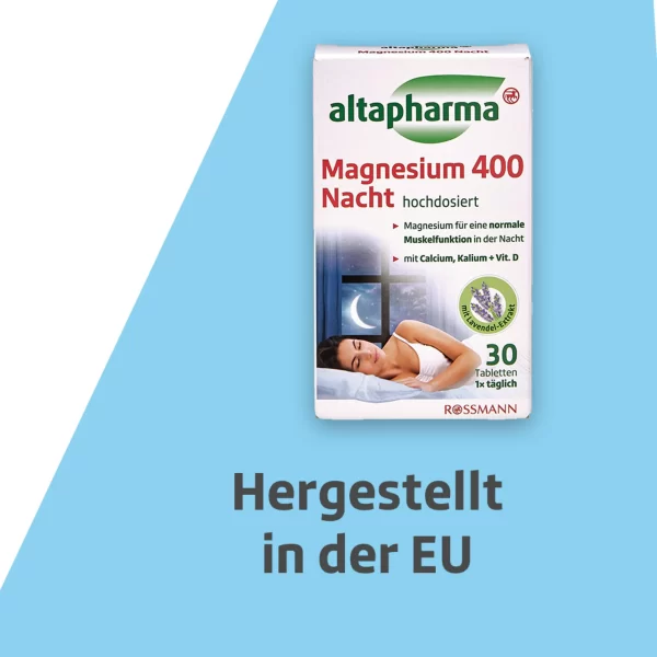 Altapharma Magnesium 400 Nacht Hochdosiert 9