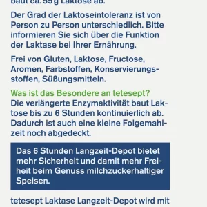 Tetesept Laktase 22.000 Langzeit-Depot 8