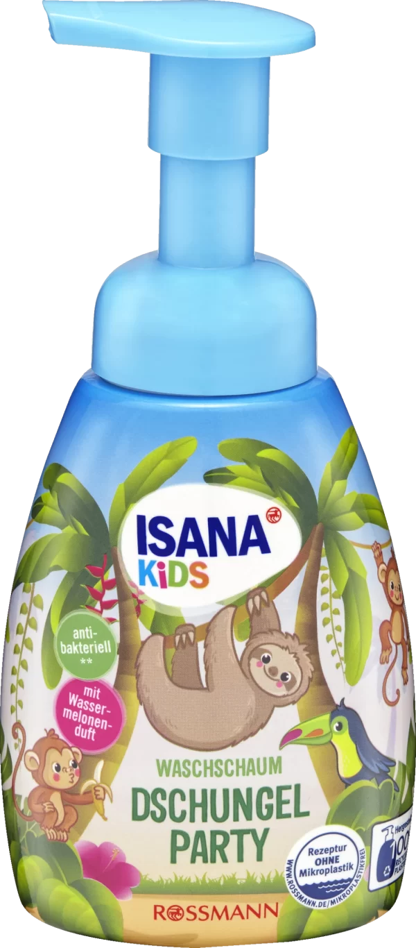 ISANA KiDS Waschschaum Dschungelparty 1